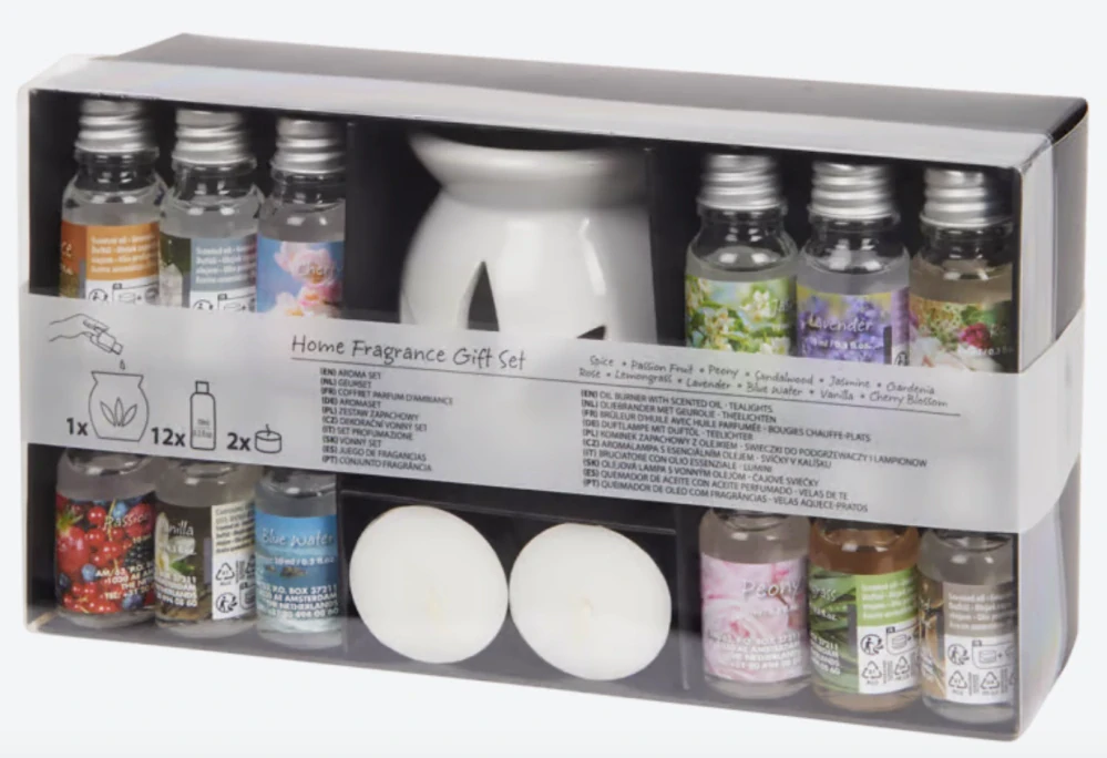 Aroma lampa s esenciálními oleji 