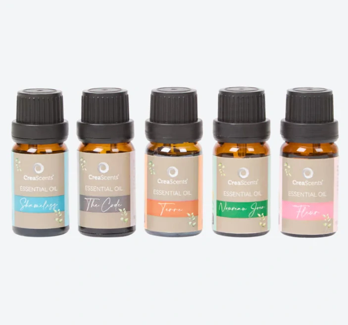 CreaScents Essential Oils sada vonných olejů 5ks