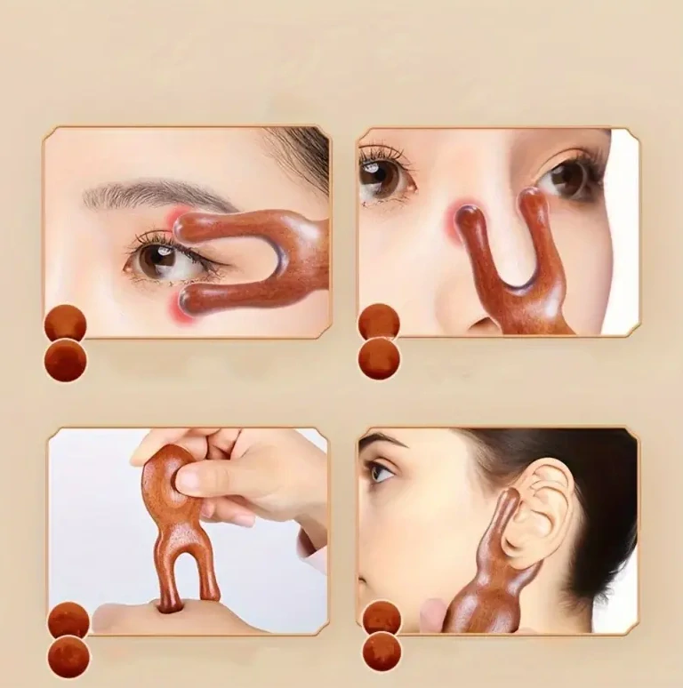 Relaxační hřeben ze santalového dřeva